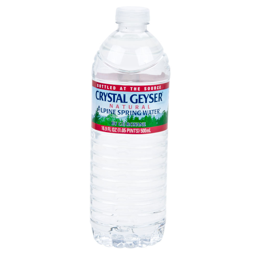 Crystal Geyser 1 Gallon Spring Water - 6/Case